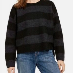 New Eileen Fisher Sweater 100% Wool Pullover